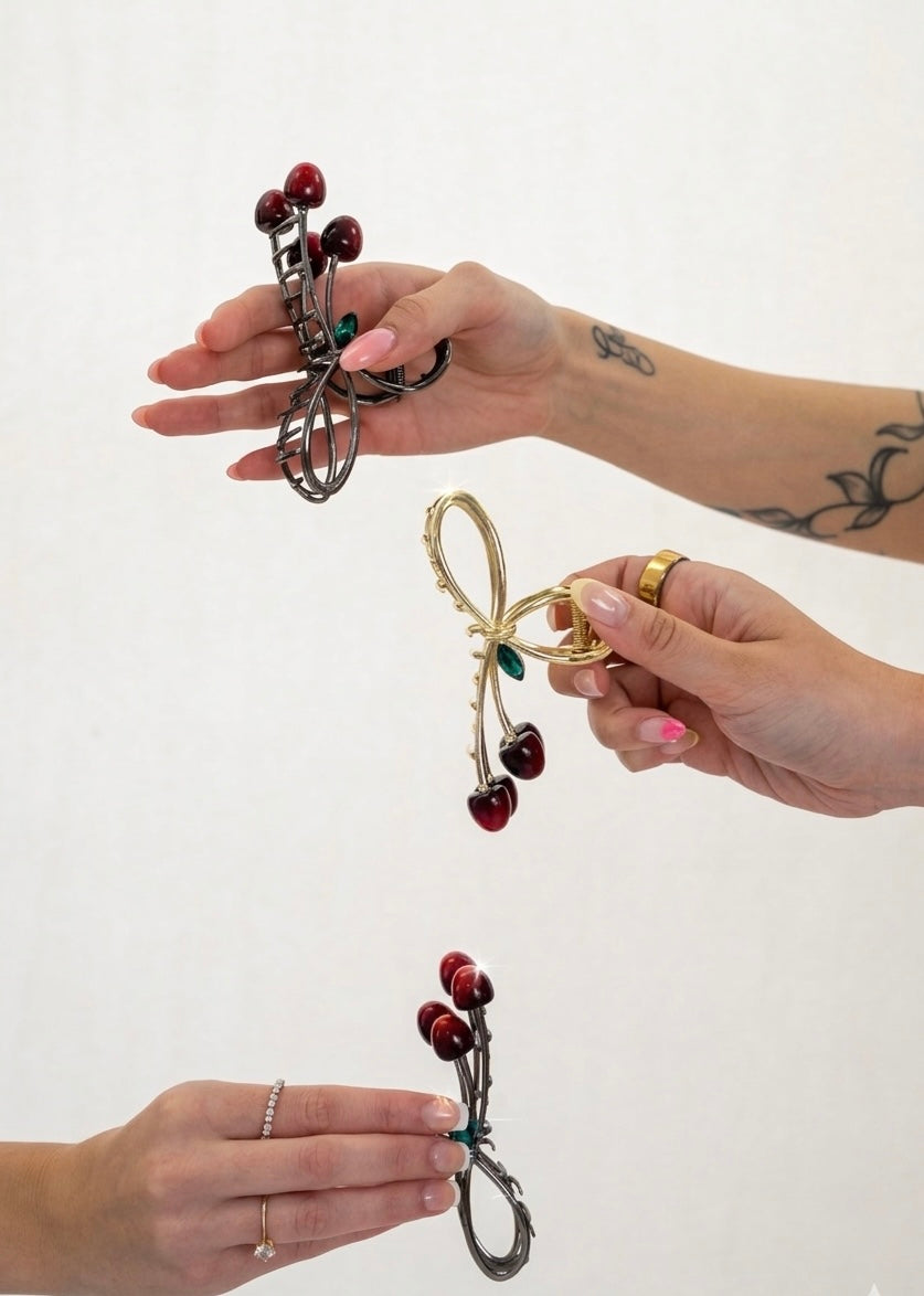 Cherry Glow Clip