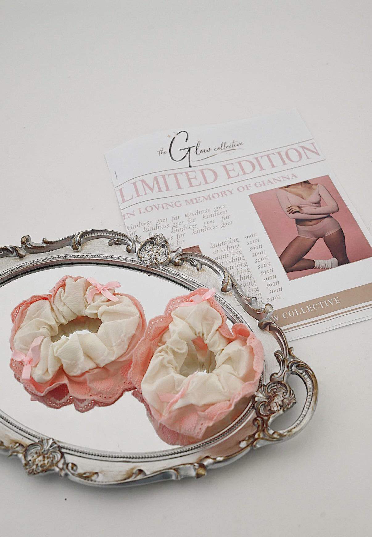 Blush Glow Scrunchie